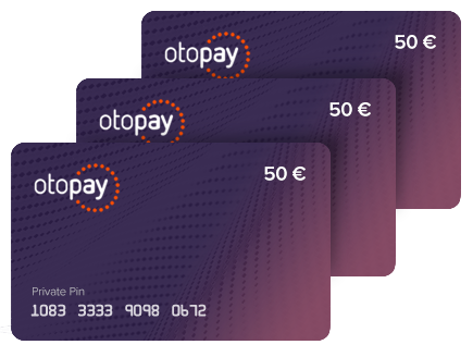 500 euro Otopay Kart